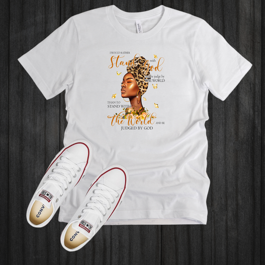 Tan Lady Affirmation T-Shirt