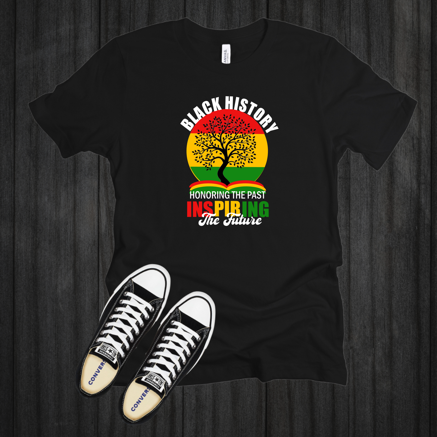 Black History Tree T-Shirt