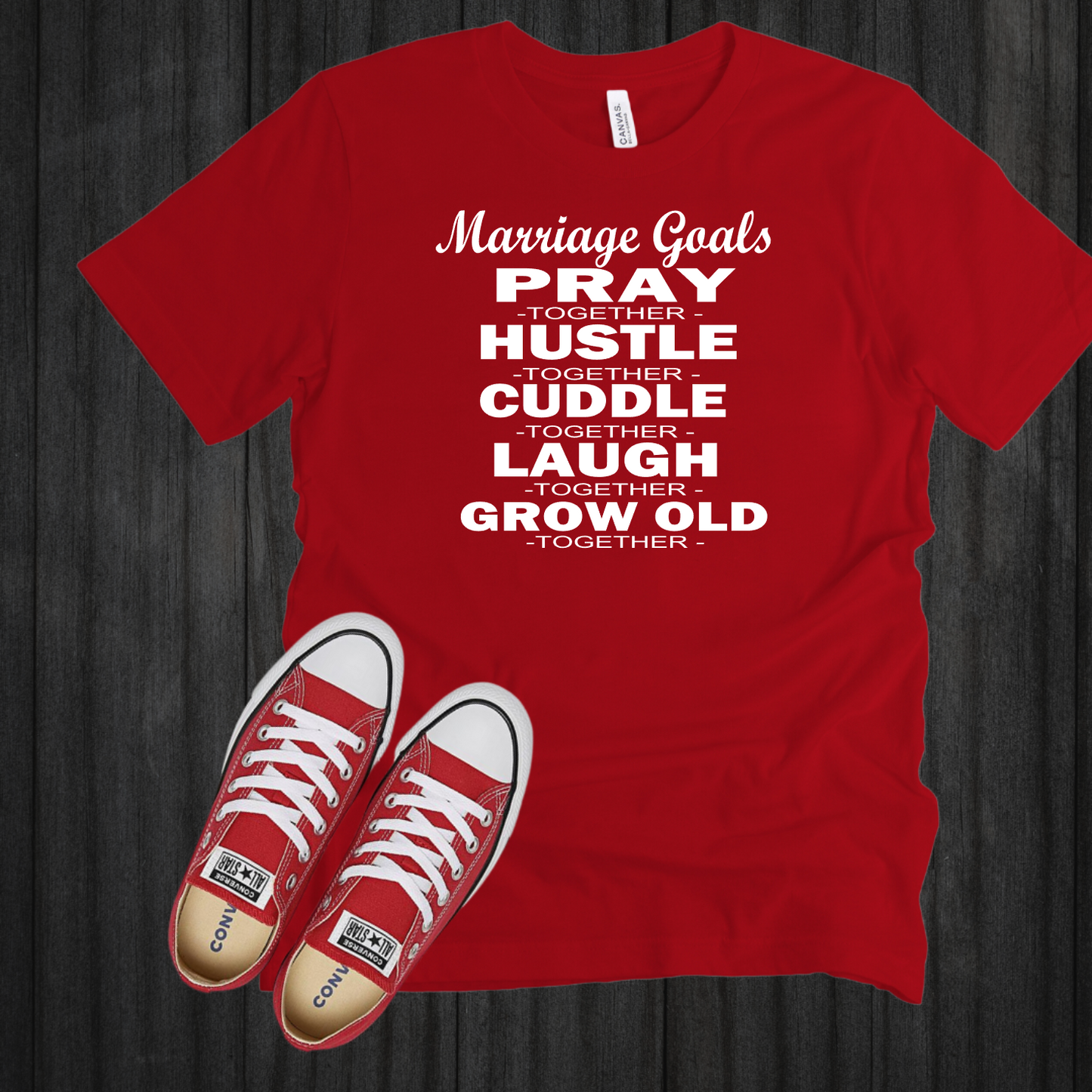 Marriage Goals T-shirts