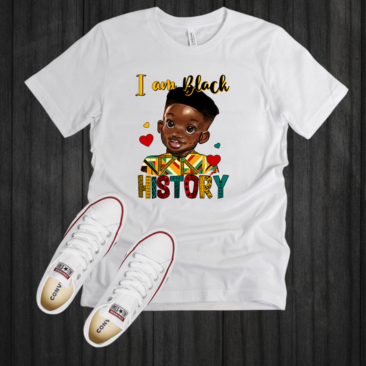 I am black history T-shirts